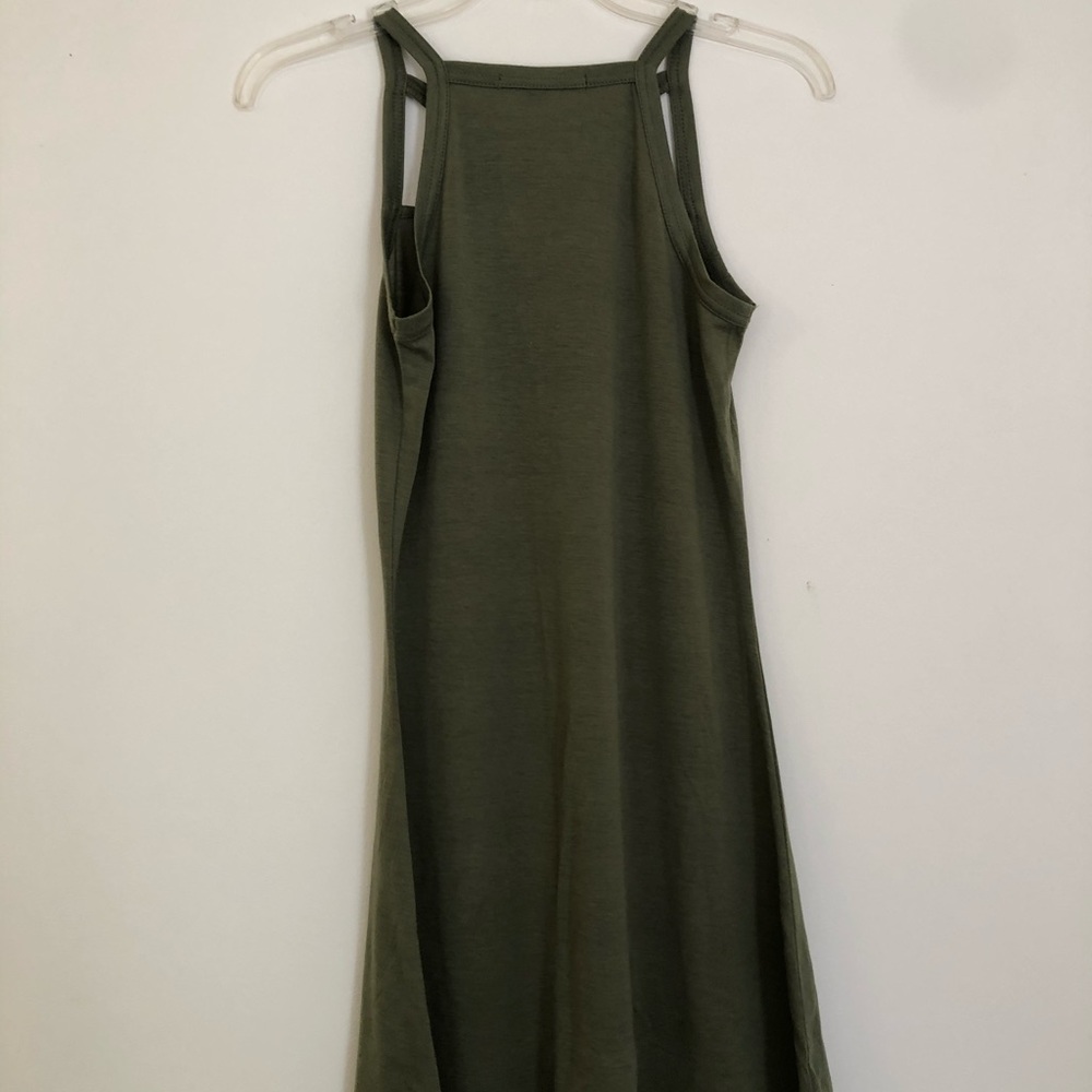 Olive Green Dress